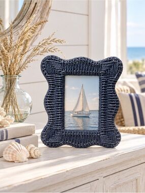 Anthropologie Mark D. Sikes Exclusive Handcrafted Picture Frame